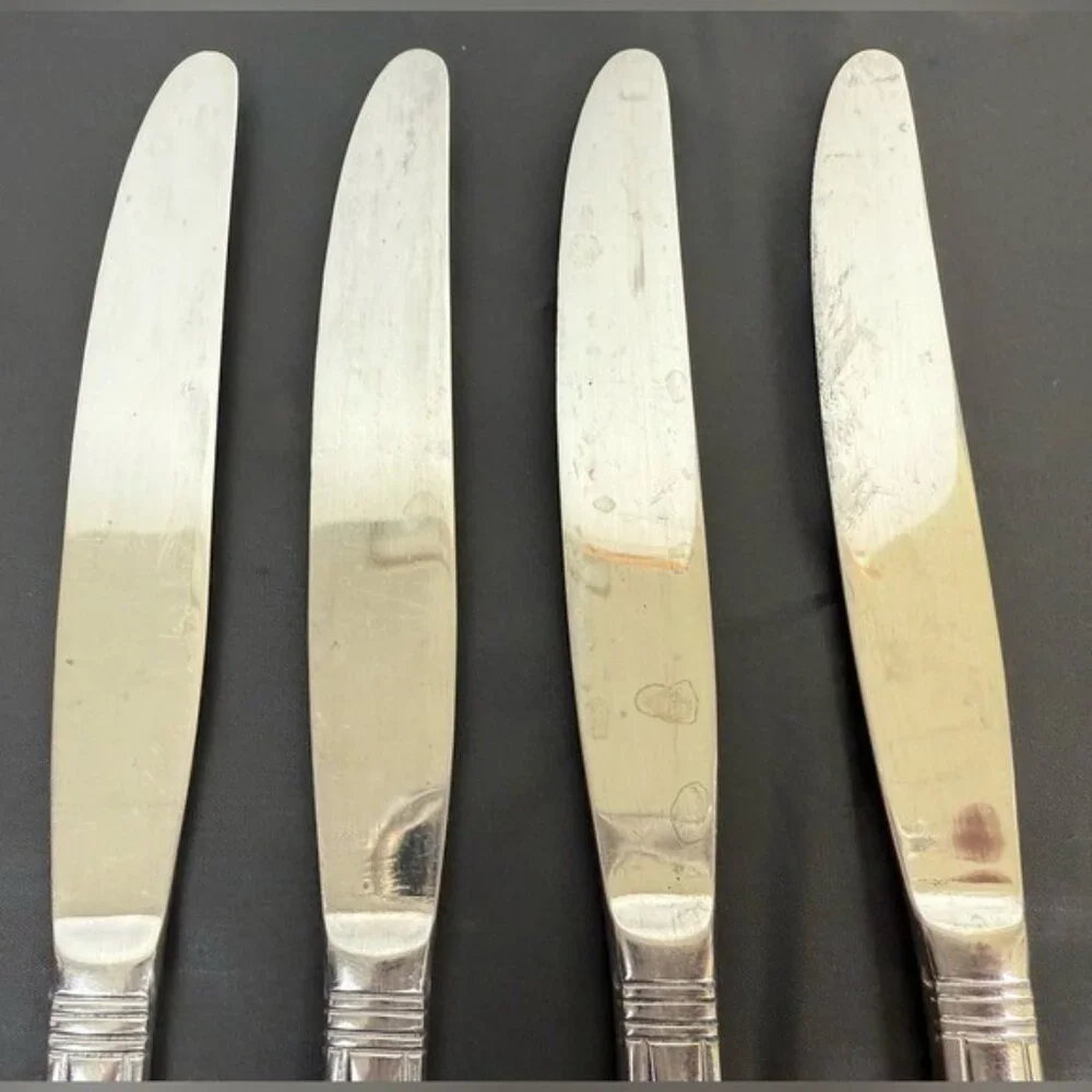PFALTZGRAFF Nouveau Lot of 4 Knives Stainless Cutlery Flatware‎ Pattern PFFNOU